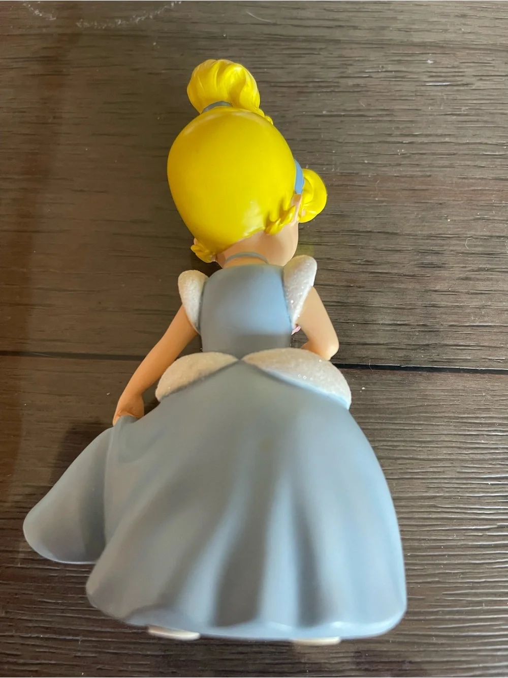 Disney Blue and Yellow Ceramic Figurine - Princess Collection